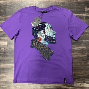 Men’s Roku Studio Nipsey Hussle Purple Graphic T-Shirt